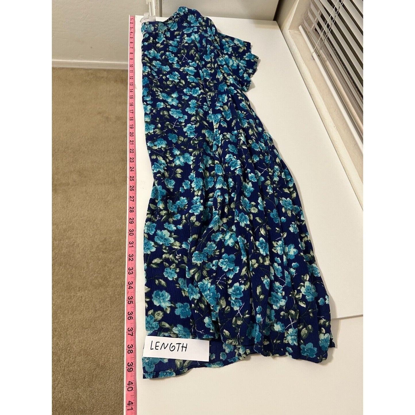 Y2K Woman Within Floral Midi Dress 16W Boho Western Beachy Fairy Cottagecore
