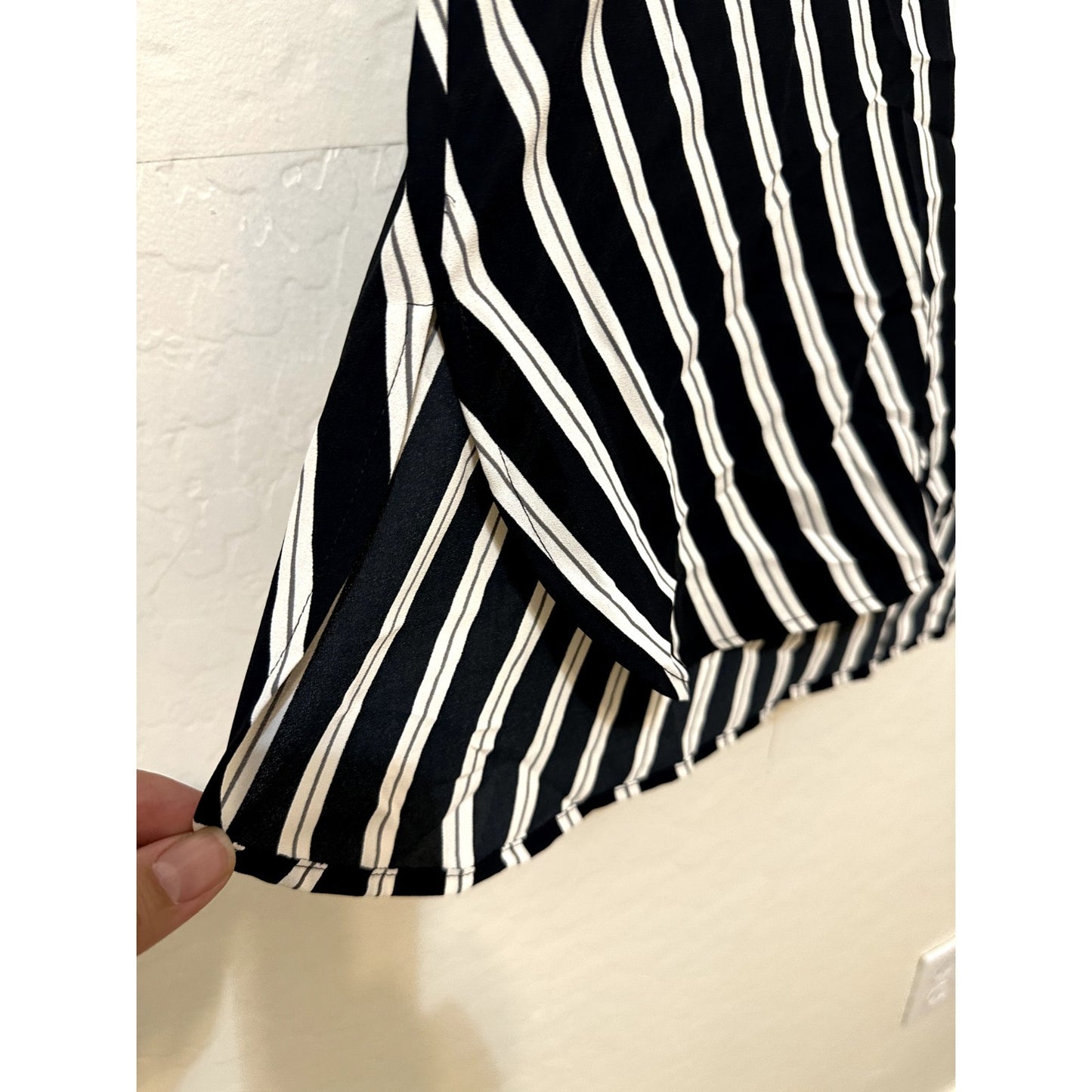 Anne Klein Womans Striped Top Size 2X Nautical Career Capsule Old Money Office