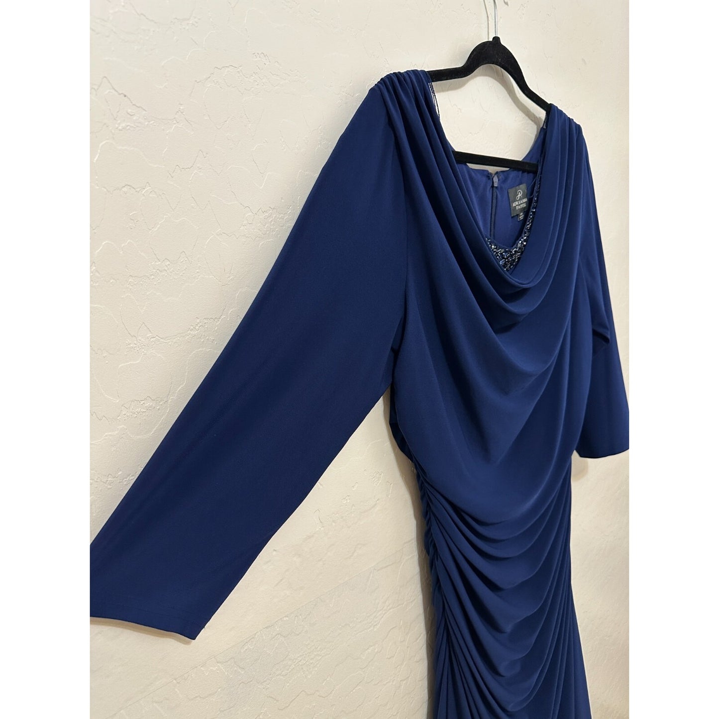 Adrianna Papell Womans Formal Evening Dress Size 14W Event Wedding Guest Gala