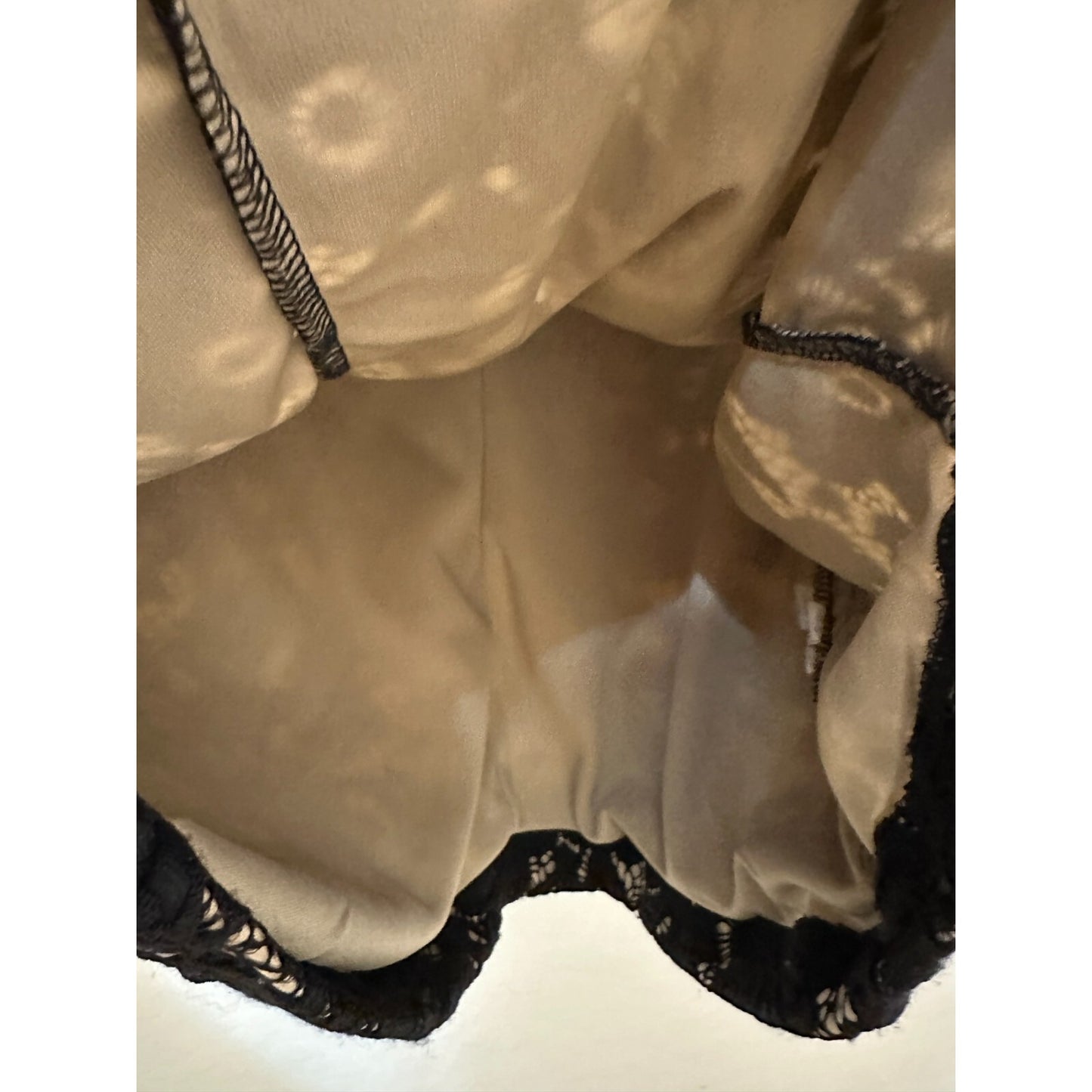 Y2K 90s Venus Womans Lace Whimsigoth Top Sz L Fairy Grunge Formal Event Floral