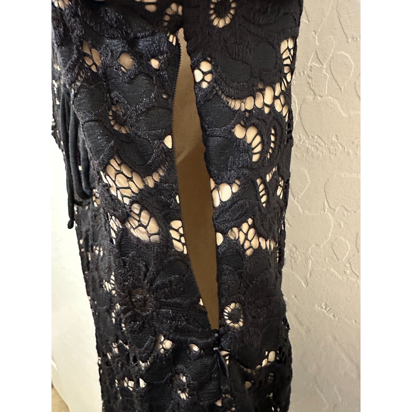 Y2K 90s Venus Womans Lace Whimsigoth Top Sz L Fairy Grunge Formal Event Floral