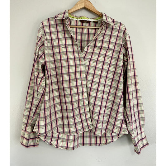 Wrangler Aura Women's Long Sleeve Snap Front Top Size XL Western Cowboy Ranch