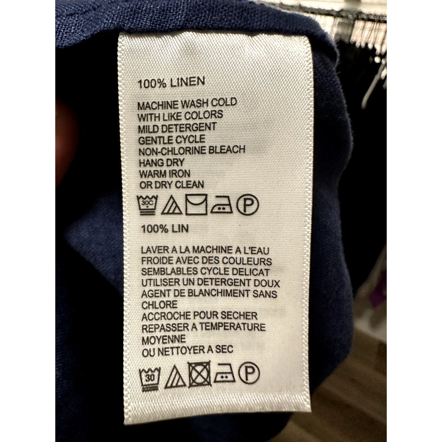 Tommy Bahama Woman's 100% Linen Tunic Top Size XL Beachy Summer Minimal Office
