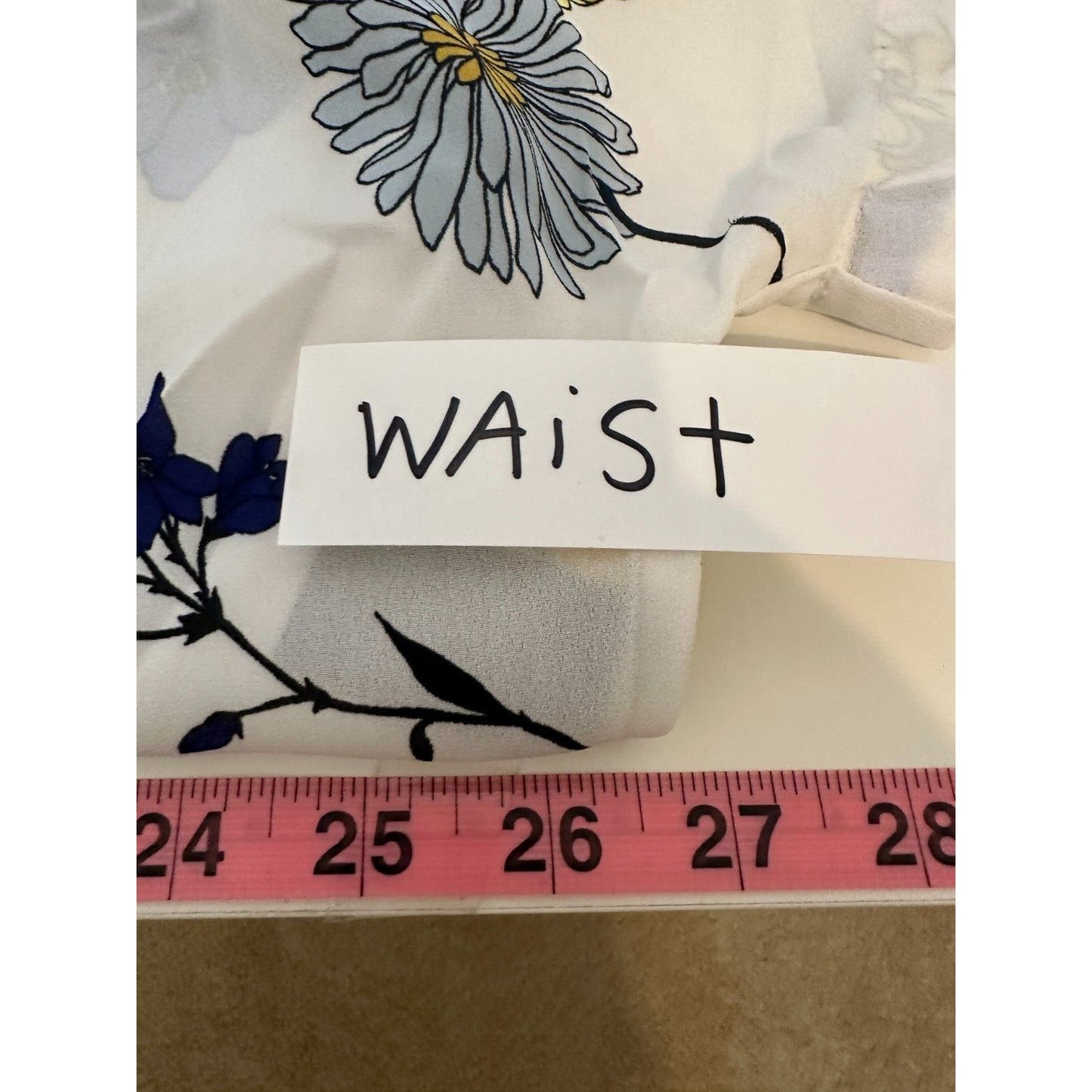 Worthington Womans Floral Sheer Top Size XL Bloomcore Boho Travel Hippie Office