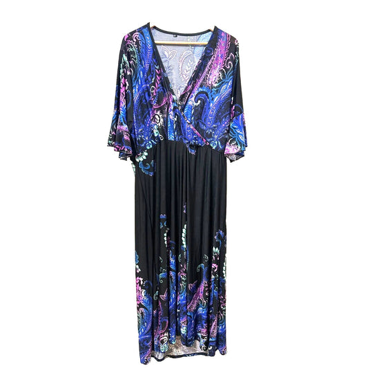 Womans Whimsigoth Maxi Dress Size 5X Ethereal Fairygrunge Celestial Mystical