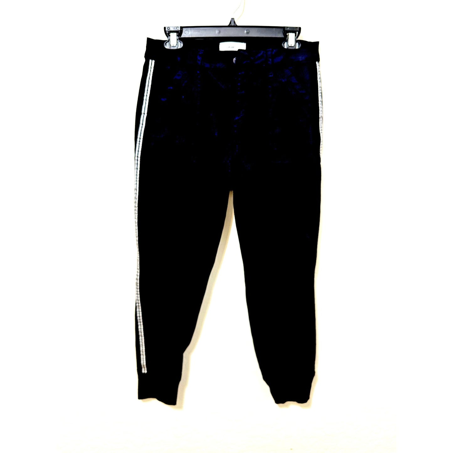 Level 99 Womans Evereve Black Sport Stripe Jolie Utility Pants Sie 29 Y2K Punk