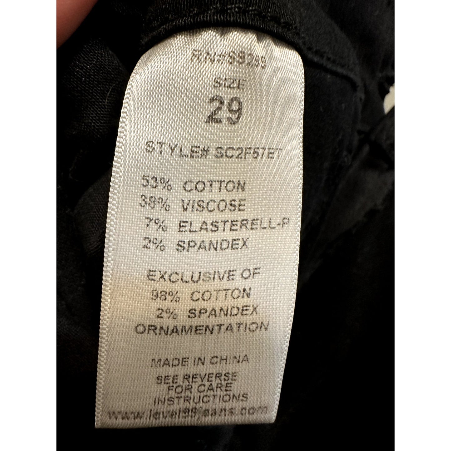 Level 99 Womans Evereve Black Sport Stripe Jolie Utility Pants Sie 29 Y2K Punk