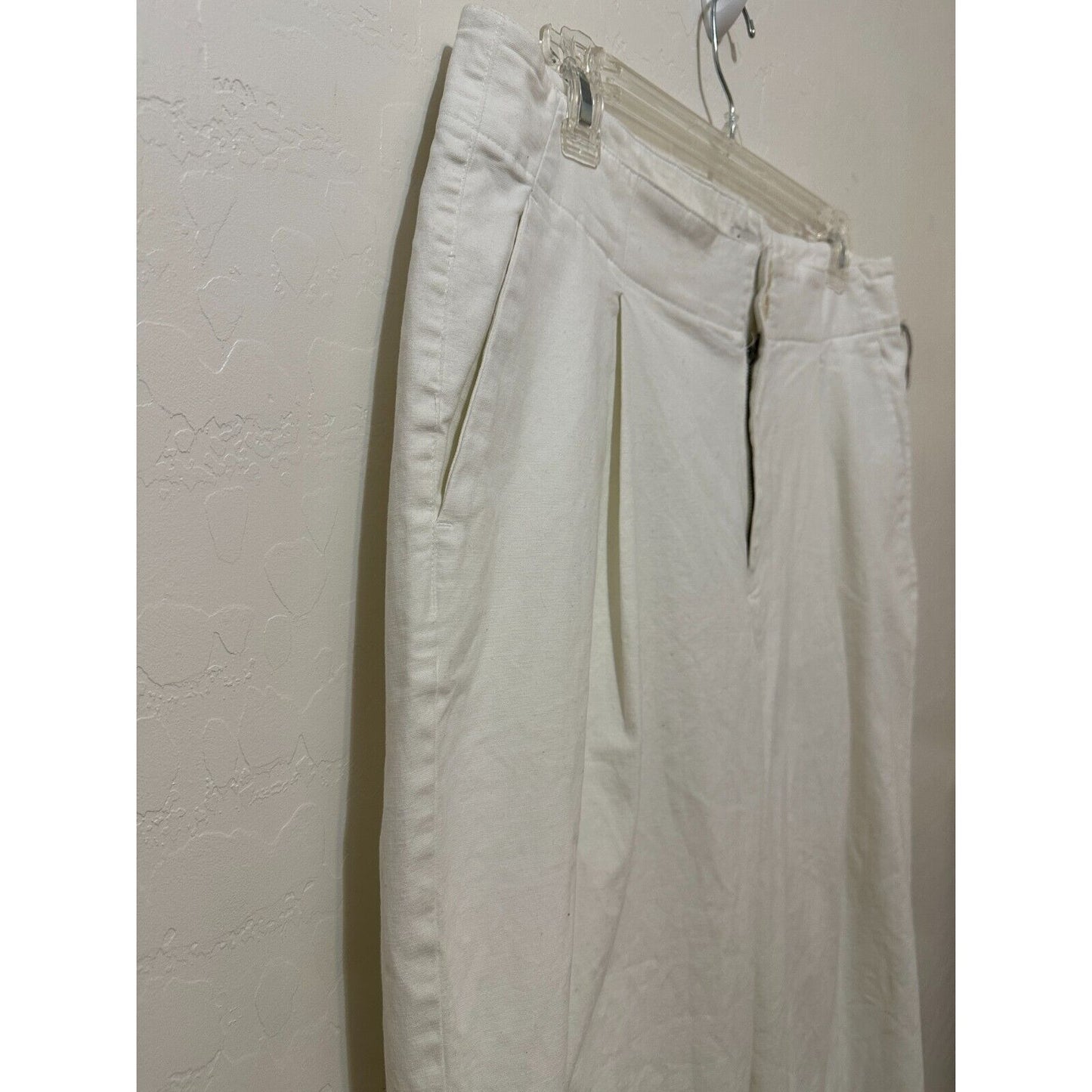 A New Day Woman Wide Leg Pants Sz 16W Stretch Minimal Quiet Luxury Career Office