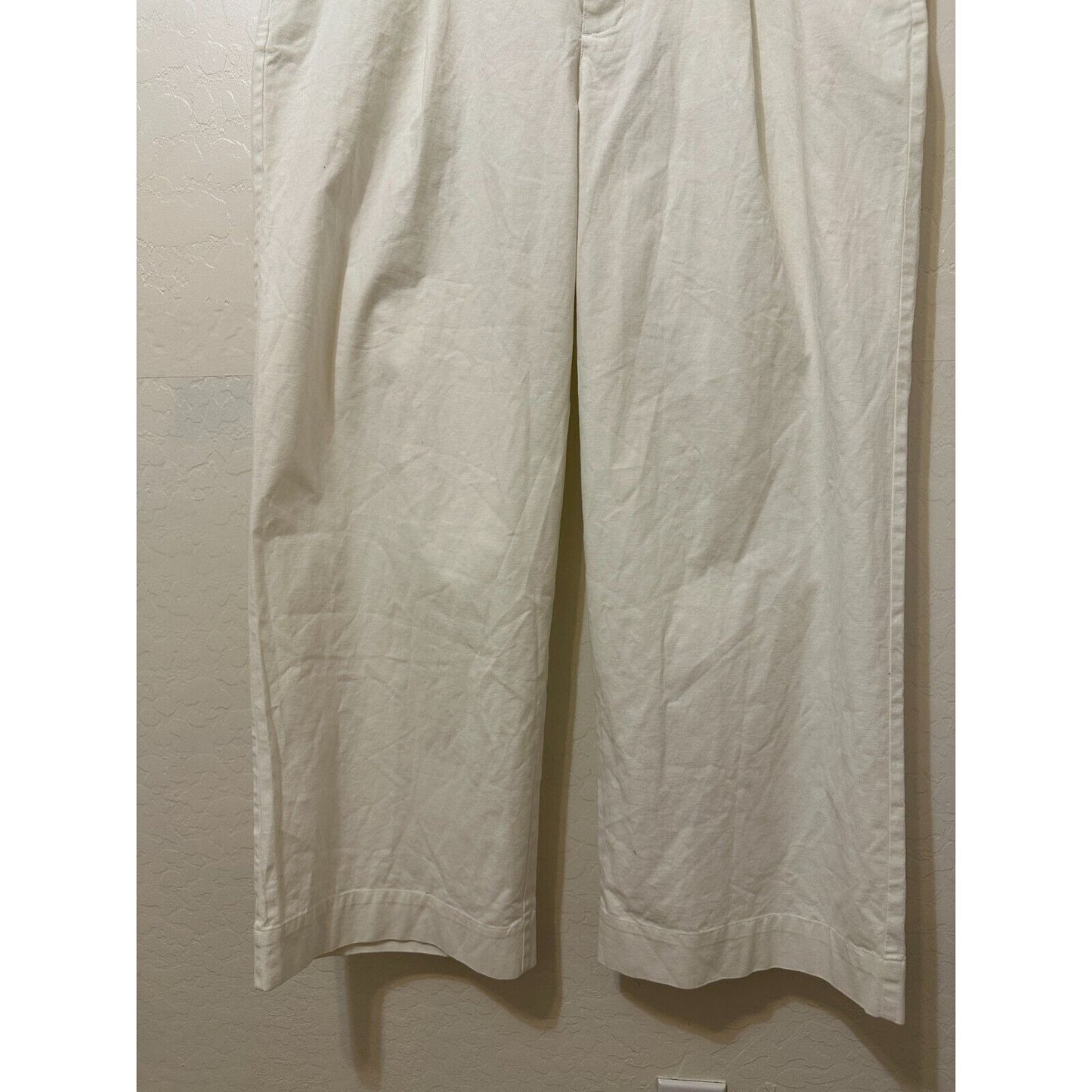 A New Day Woman Wide Leg Pants Sz 16W Stretch Minimal Quiet Luxury Career Office