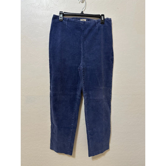 Vintage LL Bean Pull On Corduroy Pants Sz 14 Y2K Western Cowboy Boho Grannycore