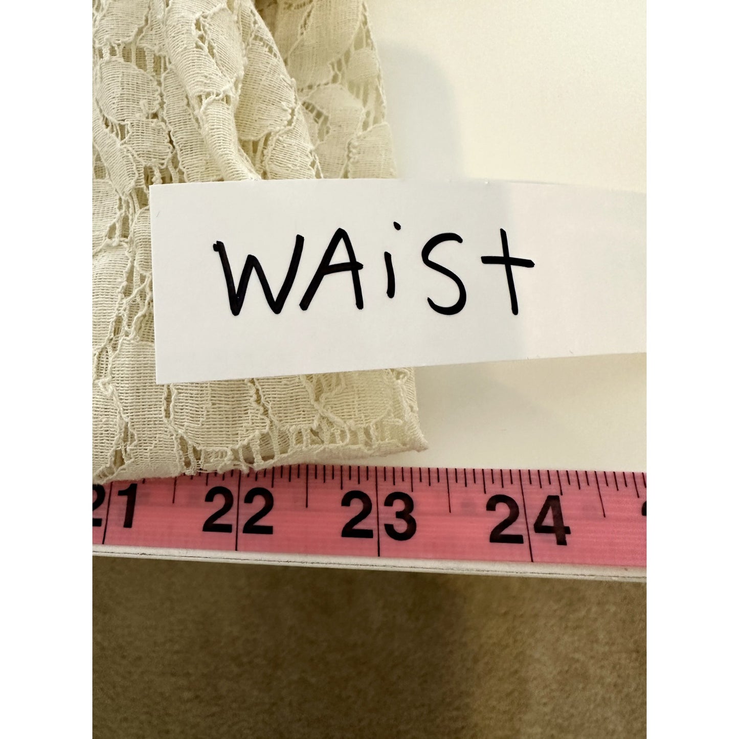 JCP Womans Sheer Floral Lace Top Size 1X Boho Western Quiet Luxury Capsule