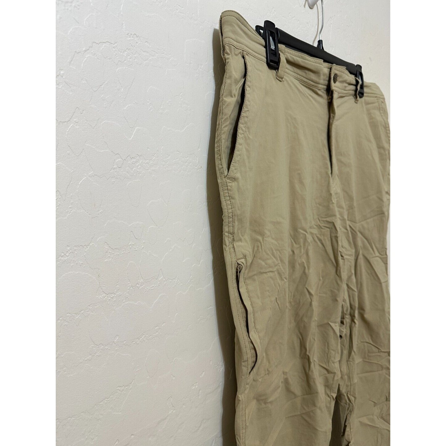 Coolibar Mens UPF 50 Pants Size 36X30 Outdoors Hiking Travel Lightweight Utility