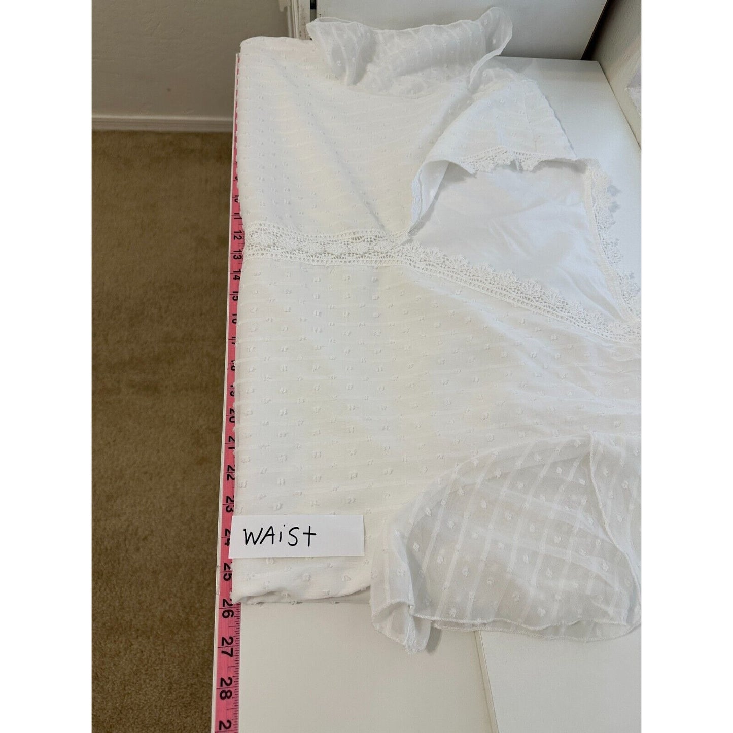 Shein Womans Coquette Top Size 4X Beachy Minimal Office Travel Vacay Career
