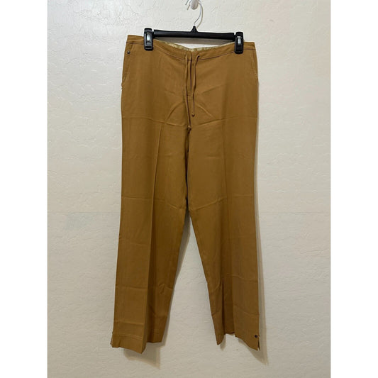 Tommy Bahama Womans Silk Trousers Size 6 Travel Resort Cruise Minimal Old Money