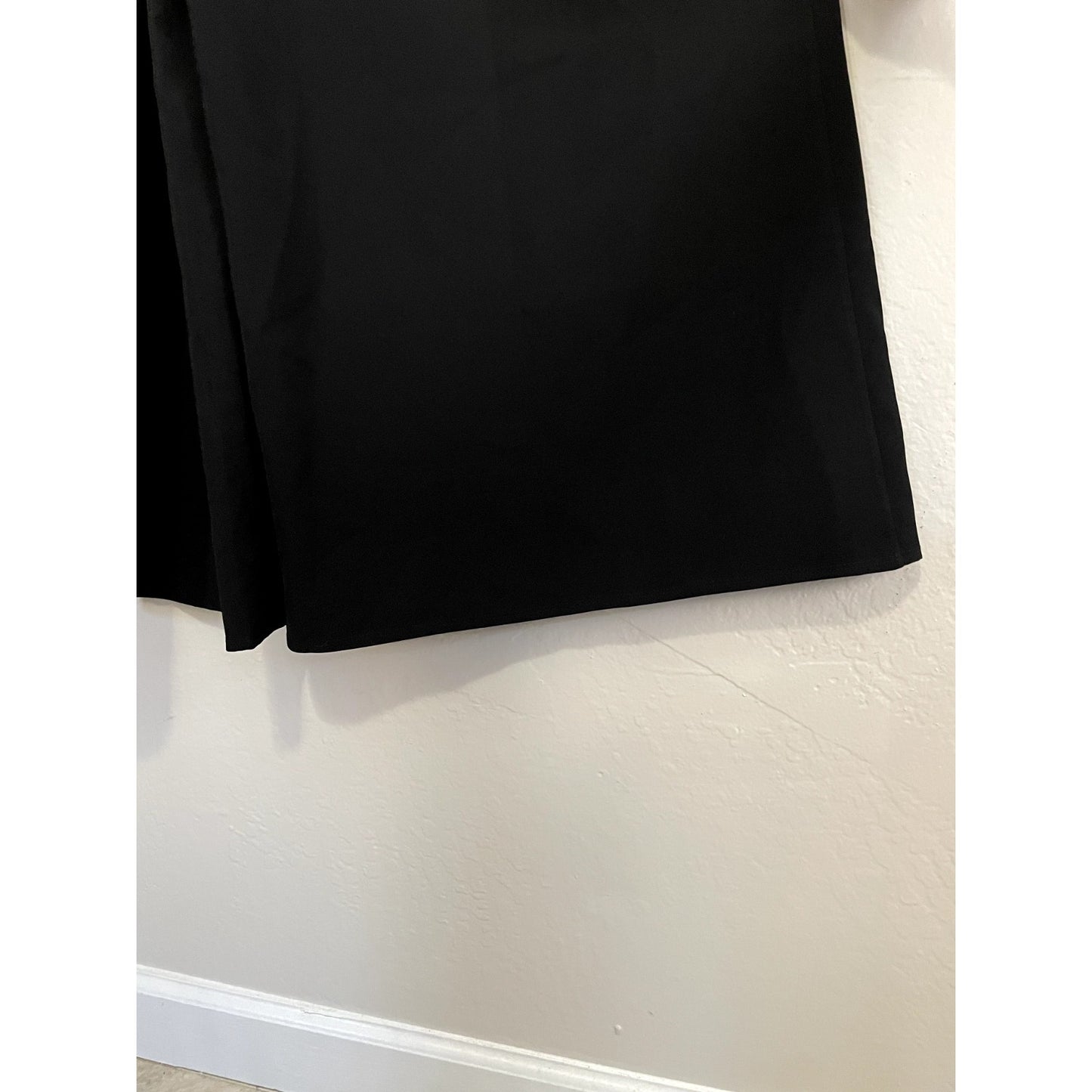 Lane Bryant Women Short Sleeve Wide Leg Jumpsuit Size 20 Black Round Neck NWT