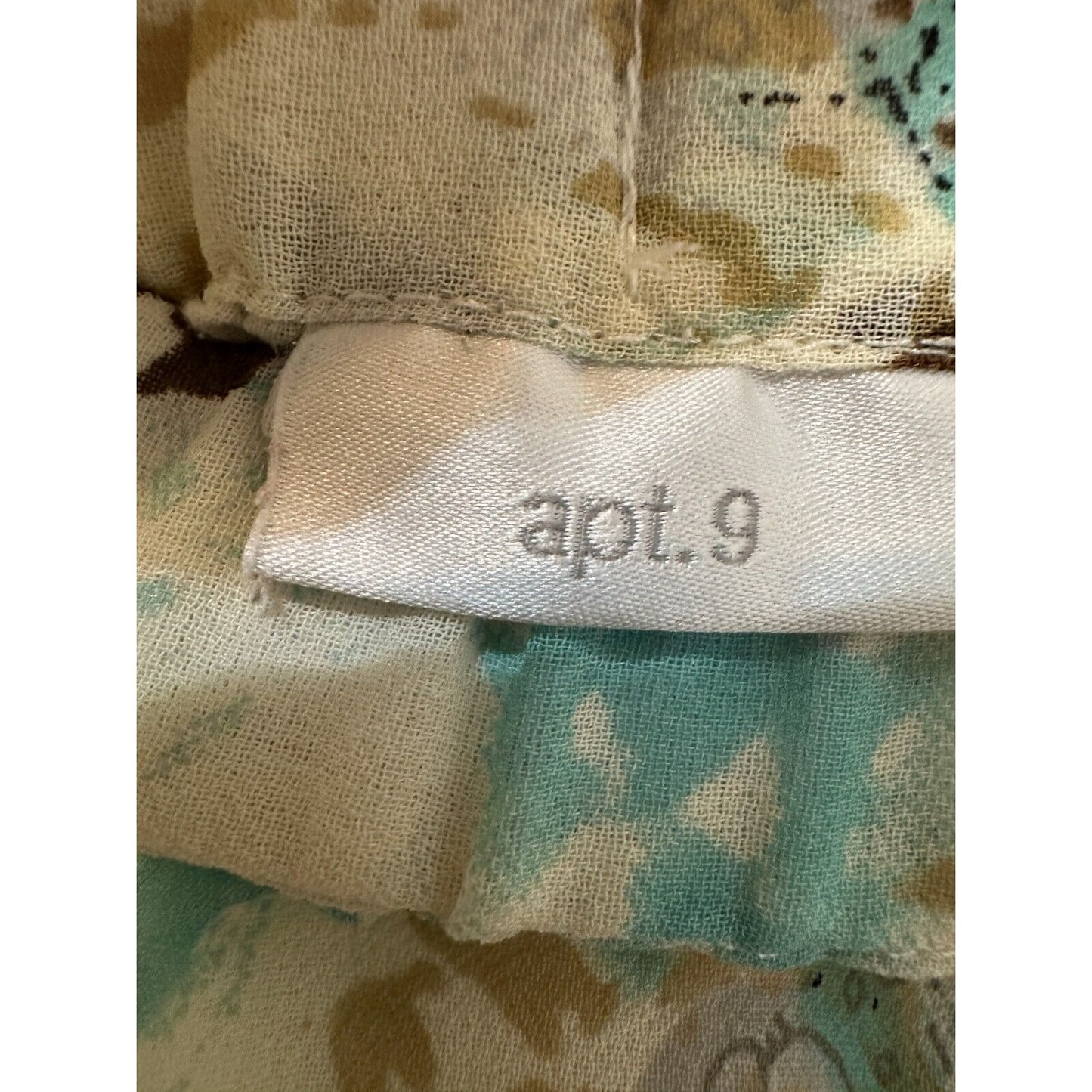 Vintage Y2K APT. 9 Womans Tiered Midi Skirt Size M Boho Festival Western Hippie